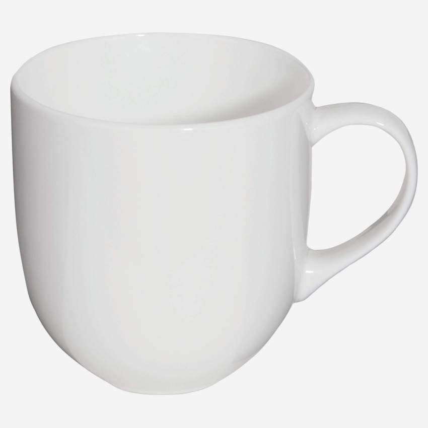 Mug en porcelaine – Blanc