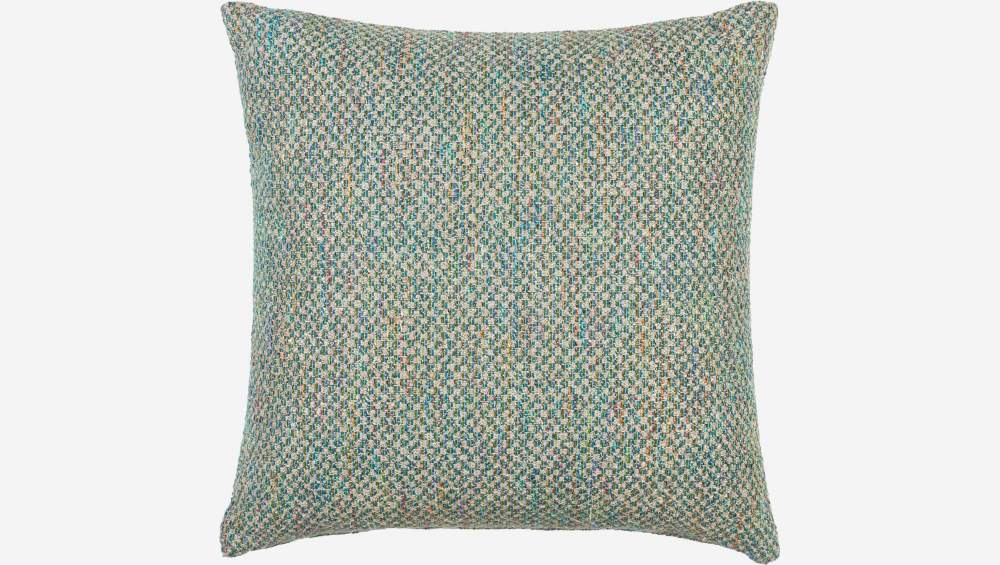 Coussin en tissu Bellagio - Gris vert - 47x47 cm