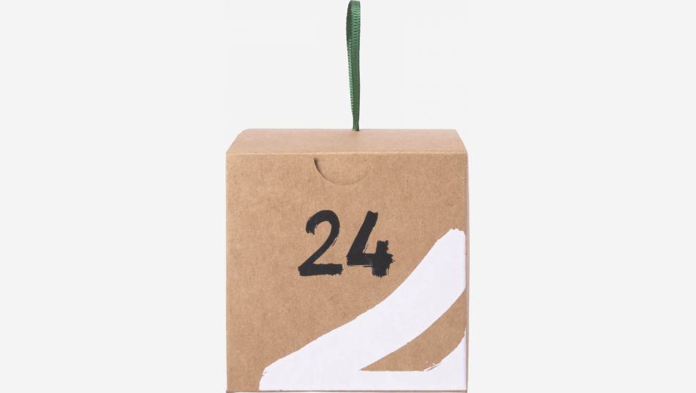 Calendrier de l'avent en papier - 24 boîtes - Design by Habitat Design Studio