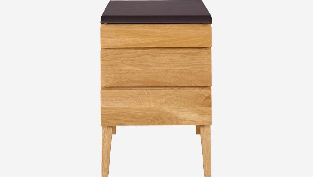 Caisson rangement de bureau - Chêne - Design by  Habitat Design Studio