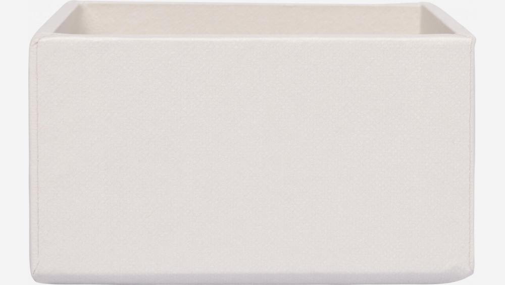 Organisateur de bureau en carton – 32 x 10,5 x 9,5 cm – Gris