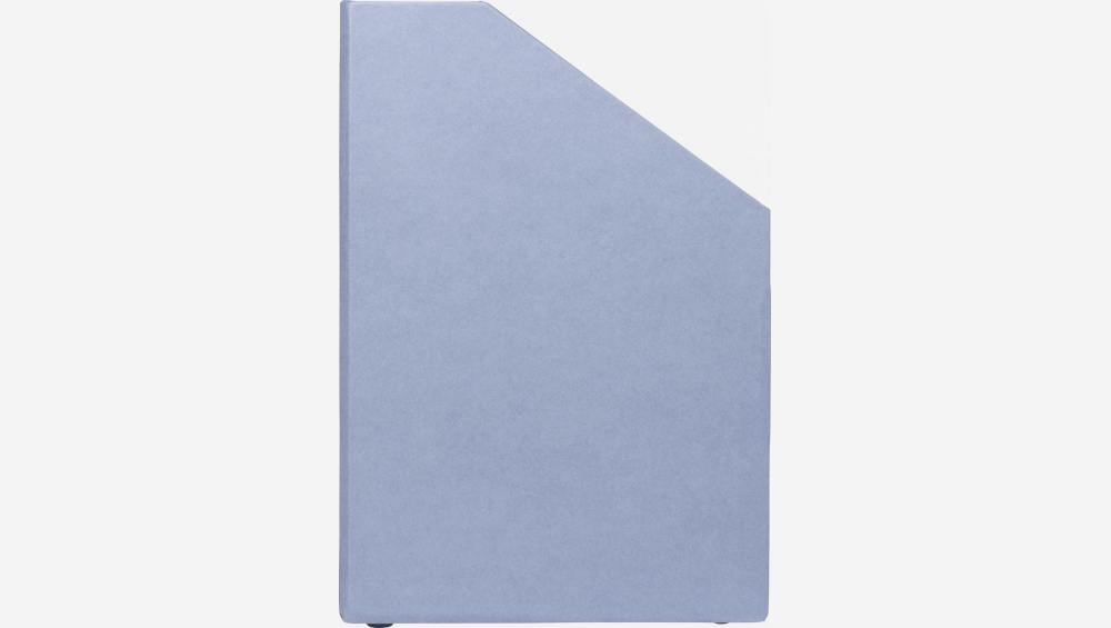 Organisateur de documents en carton – 33 x 22,5 x 15,5 cm – Bleu