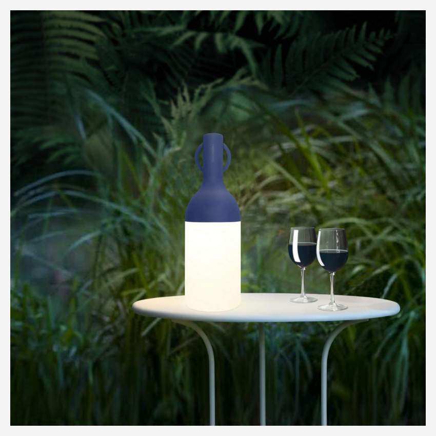 Lampe nomade outdoor à LED - Bleu - Design by Bina Baitel