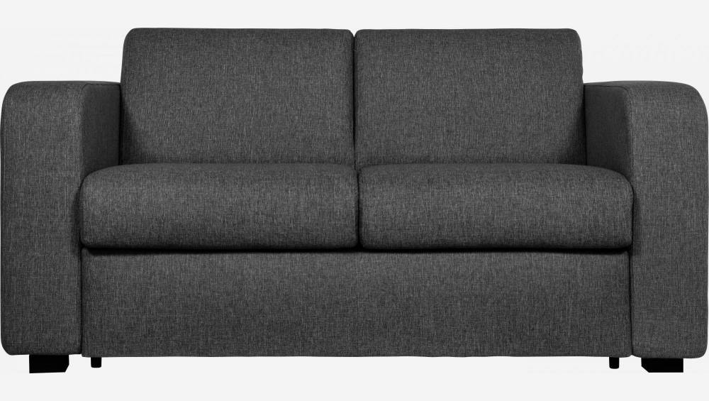 Canapé convertible compact en tissu - Gris foncé 