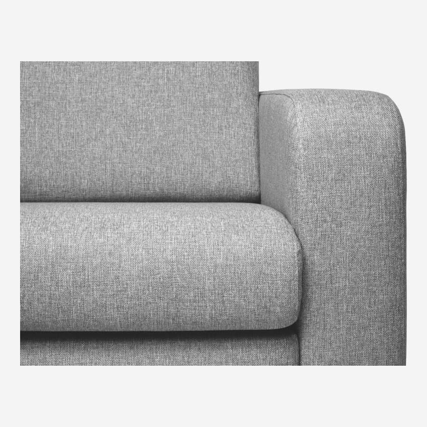 Canapé convertible compact en tissu - Gris 