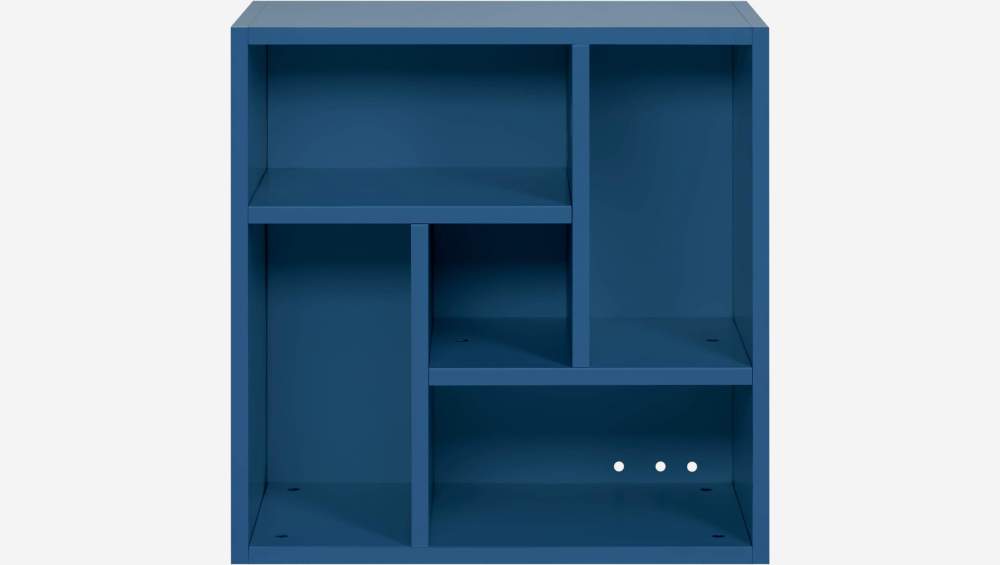 Caisson cube ouvert - Bleu