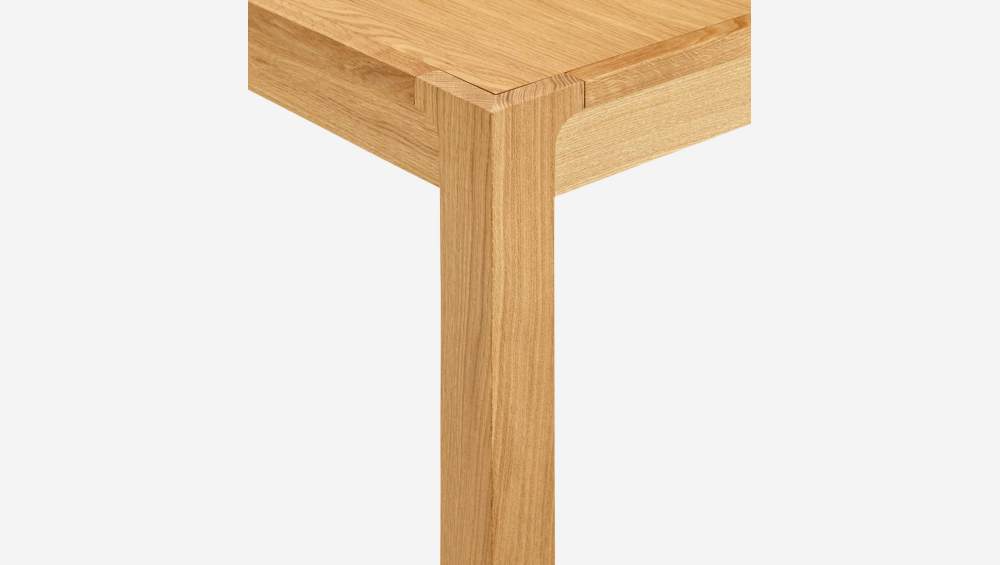 Table rectangulaire extensible en chêne