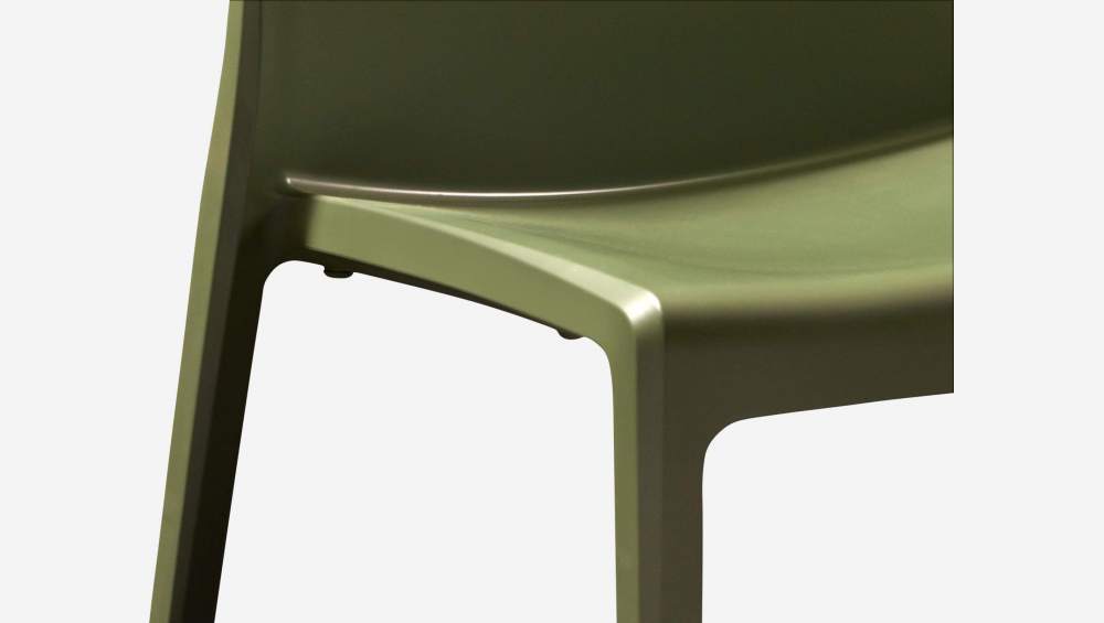 Chaise  en polypropylène et  fibre de verre - Vert