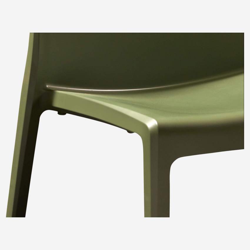 Chaise  en polypropylène et  fibre de verre - Vert