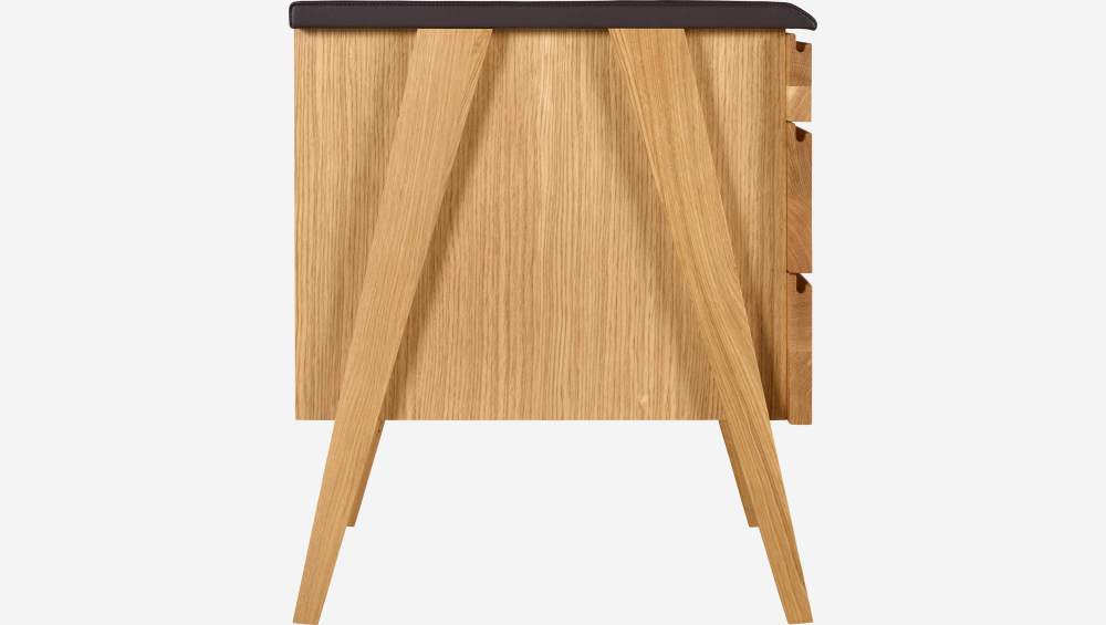 Caisson rangement de bureau - Chêne - Design by  Habitat Design Studio