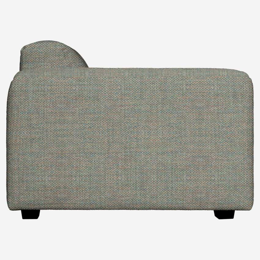 Fauteuil en tissu Bellagio - Vert lagon