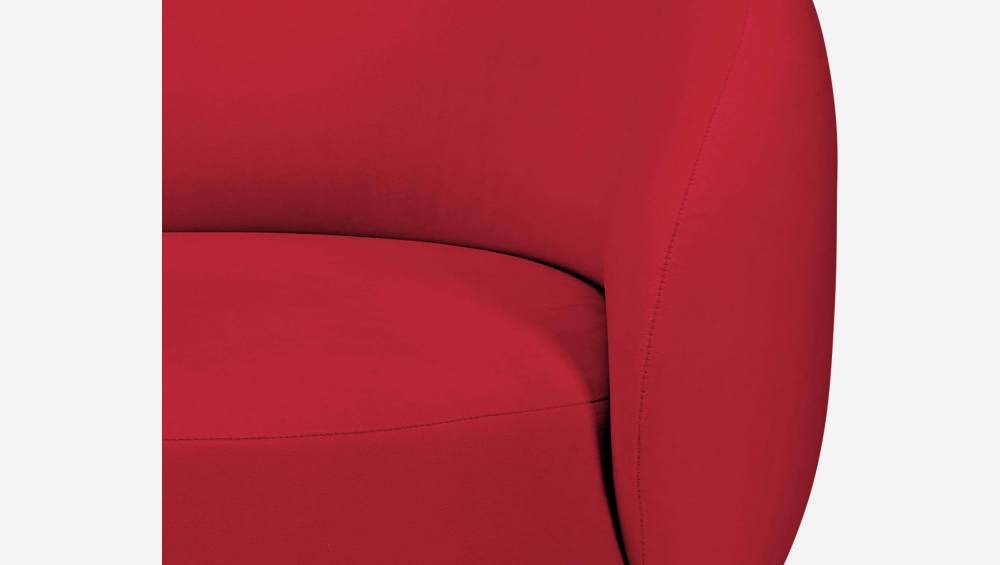 Fauteuil en velours - Rouge - Design by Adrien Carvès