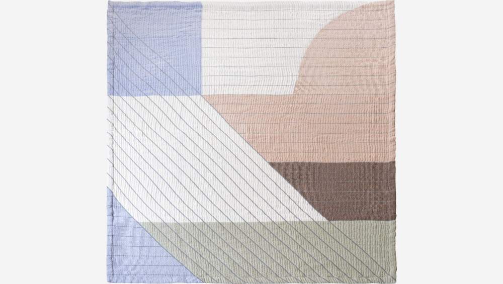 Dessus de lit patchwork - 200 x 200 cm – Multicolore – Design by Floriane Jacques