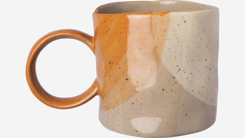 Mug en faïence - 350 ml - Orange