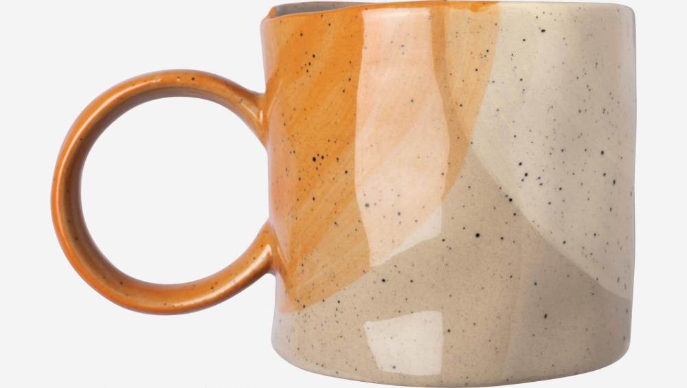 Mug en faïence - 350 ml - Orange