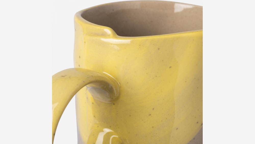 Mug en faïence - 350 ml - Jaune