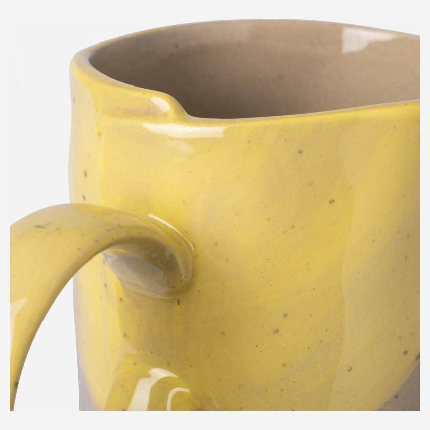 Mug en faïence - 350 ml - Jaune