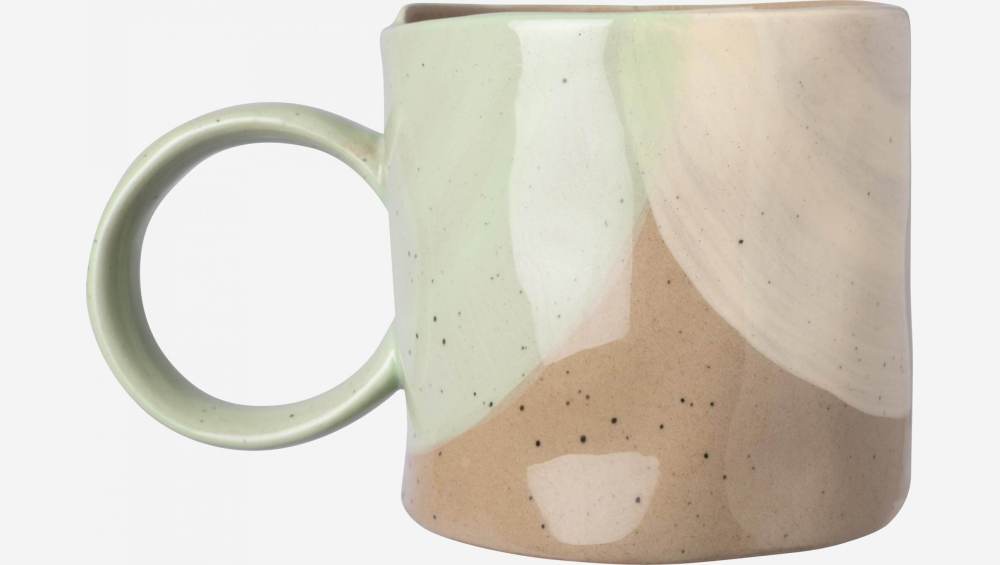 Mug en faïence - 350 ml - Vert