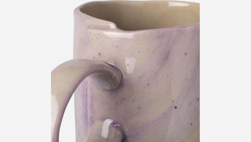 Mug en faïence - 350 ml - Violet