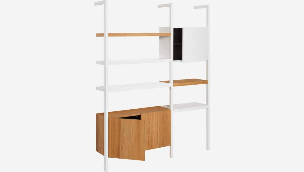 Caisson pour rangement modulaire – 60 cm - Blanc - Design by Terence Woodgate