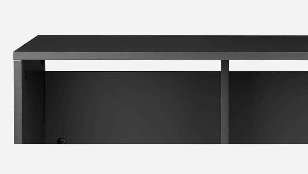 Grand caisson de rangement modulaire ouvert - Anthracite - Design by James Patterson