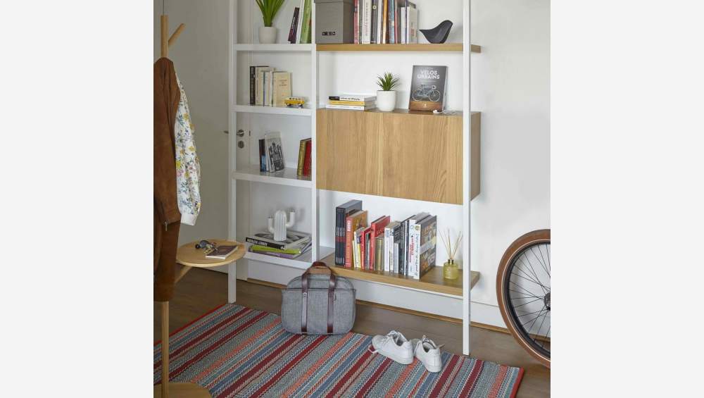 Bureau à suspendre en bois laqué - Blanc - Design by Terence Woodgate