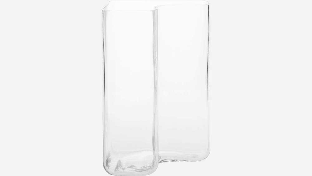 Vase en verre - 30 cm - Transparent