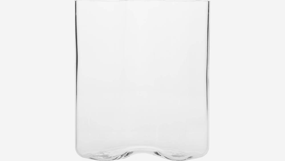 Vase en verre - 30 cm - Transparent