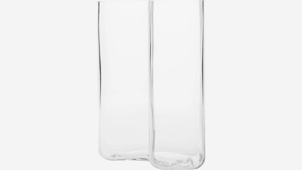 Vase en verre - 30 cm - Transparent