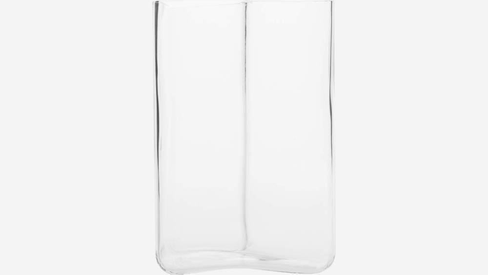 Vase en verre - 30 cm - Transparent