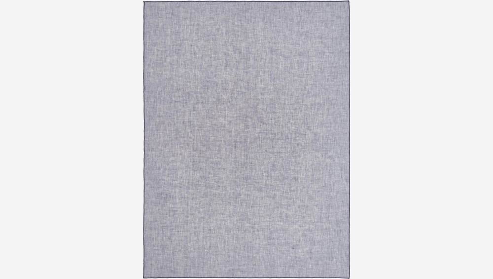 Torchon en lin - 50 x 70 cm - Gris