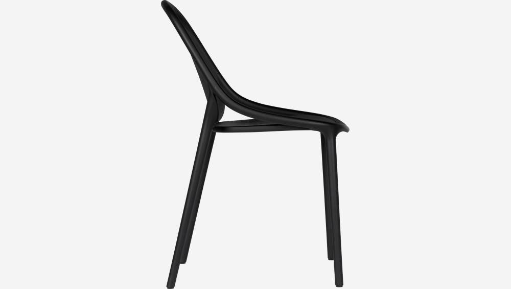 Chaise en polypropylène - Noir - Design by Eugeni Quitllet