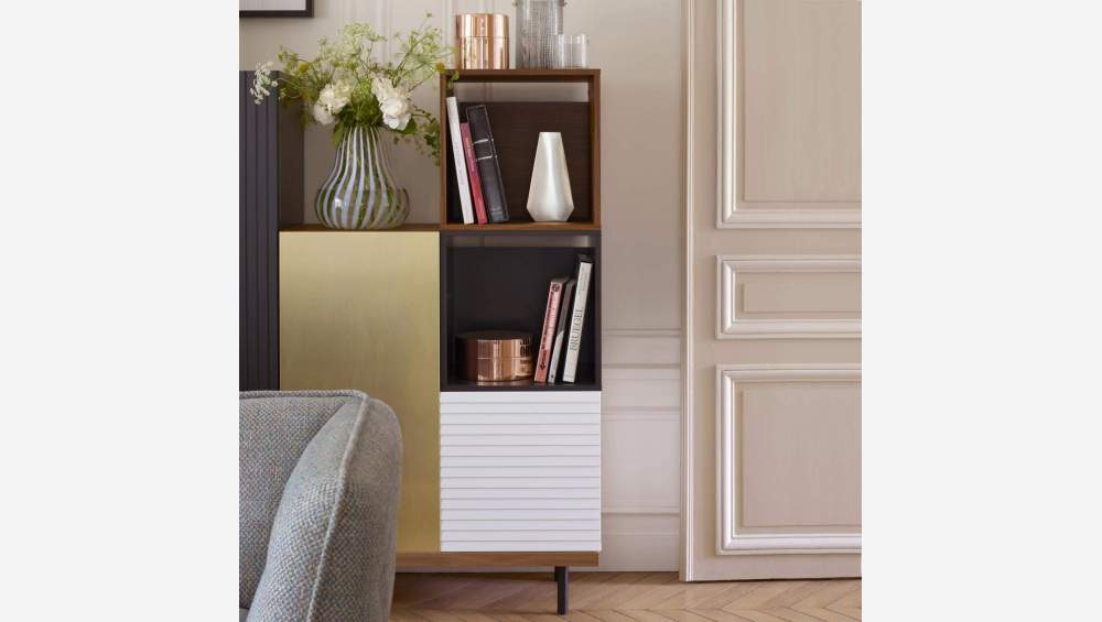 Grande plinthe pour rangement modulaire - Bois clair - Design by James Patterson