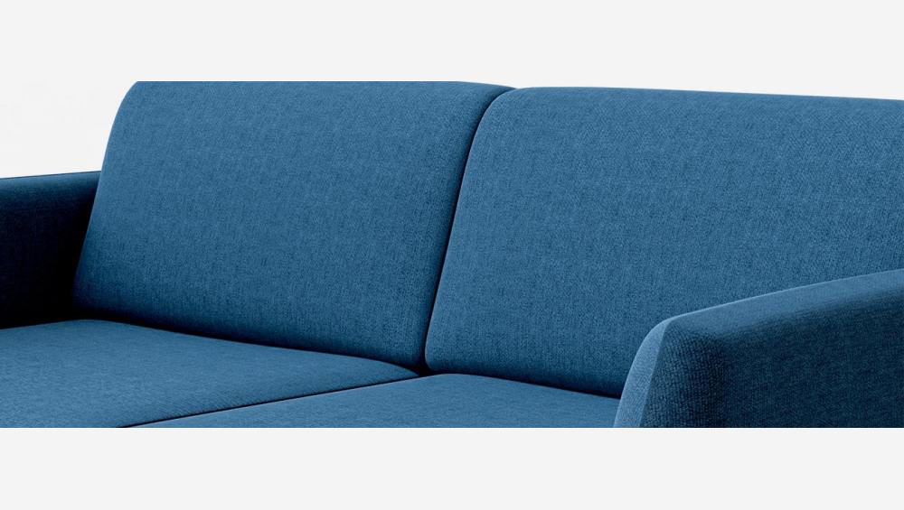 Canapé convertible en tissu - Bleu foncé