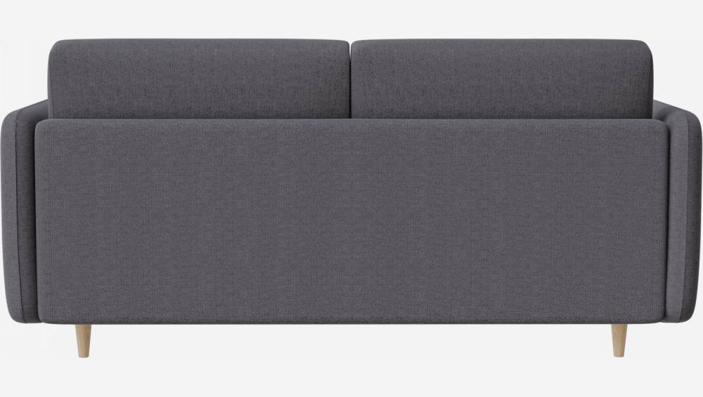 Canapé convertible en tissu - Gris anthracite