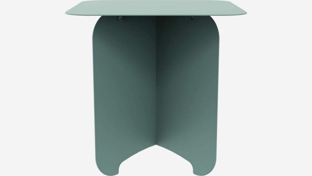 Table d'appoint en métal - Bleu turquoise