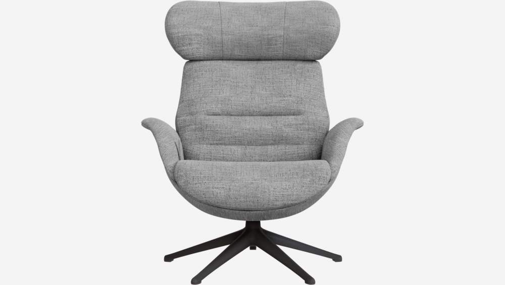 Fauteuil en tissu - Gris