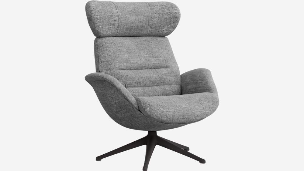 Fauteuil en tissu - Gris