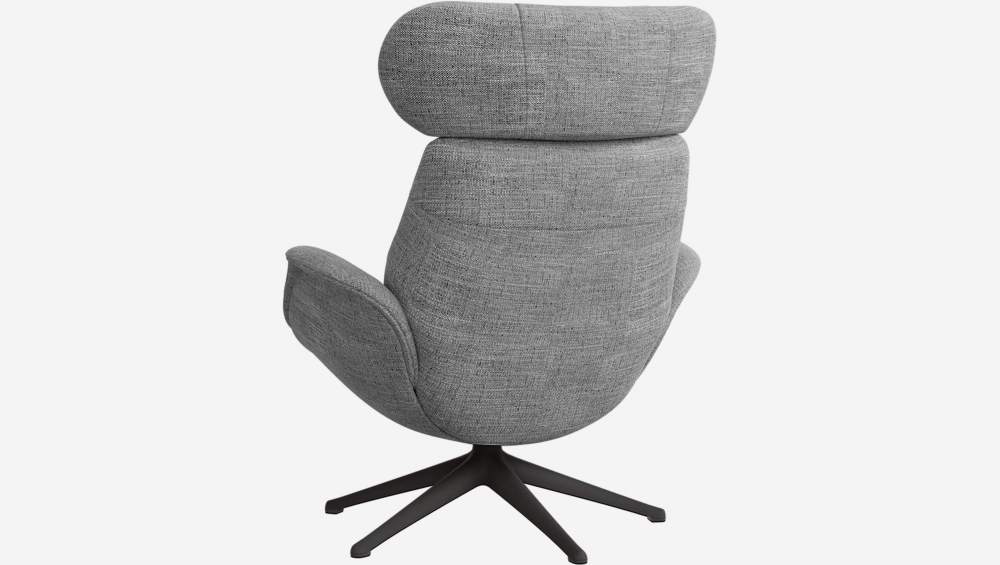 Fauteuil en tissu - Gris