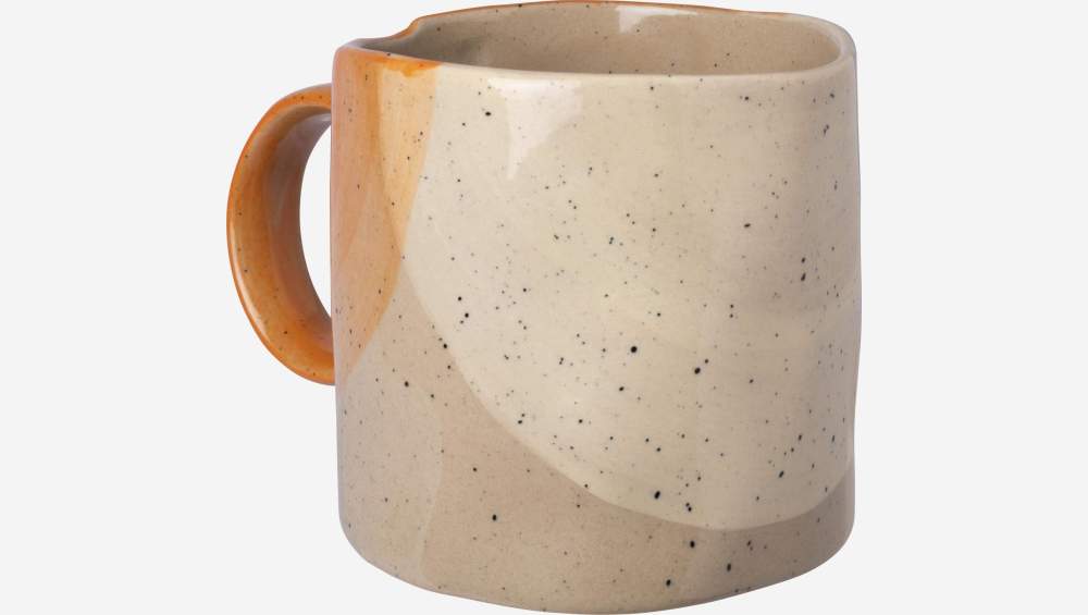 Mug en faïence - 350 ml - Orange