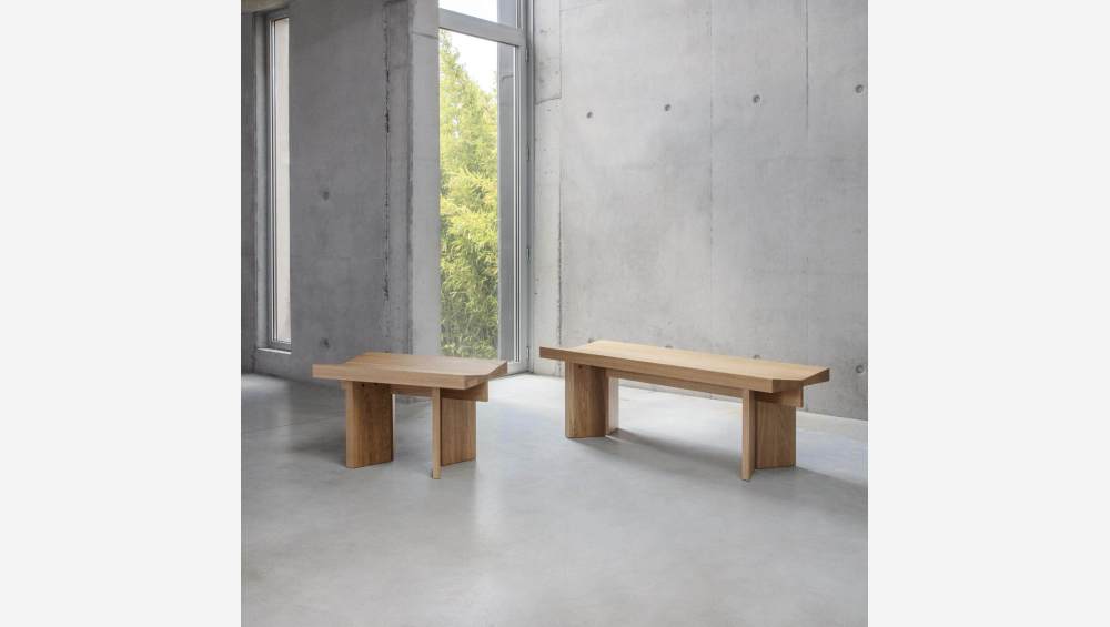 Banc en chêne - 70 cm - Design by Anthony Guerrée