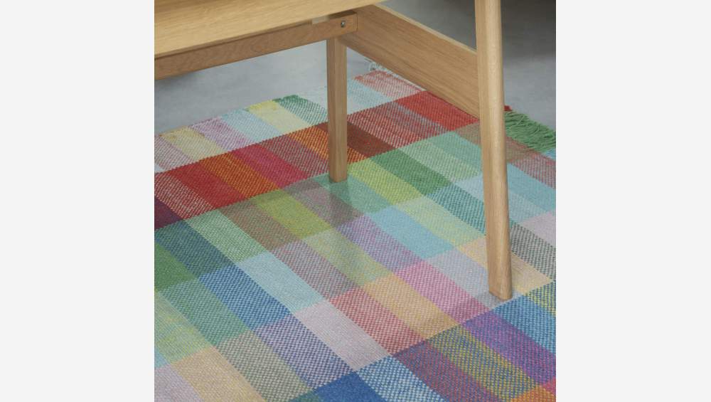 Tapis tissé en laine - 240 x 170 cm - Multicolore