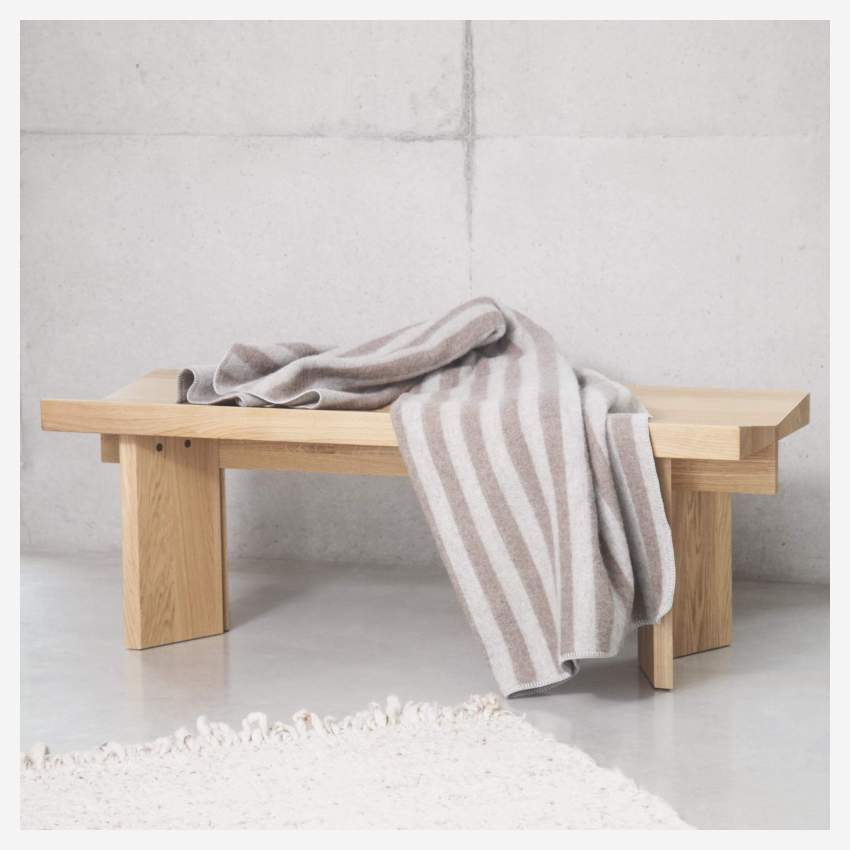 Banc en chêne - 130 cm - Design by Anthony Guerrée