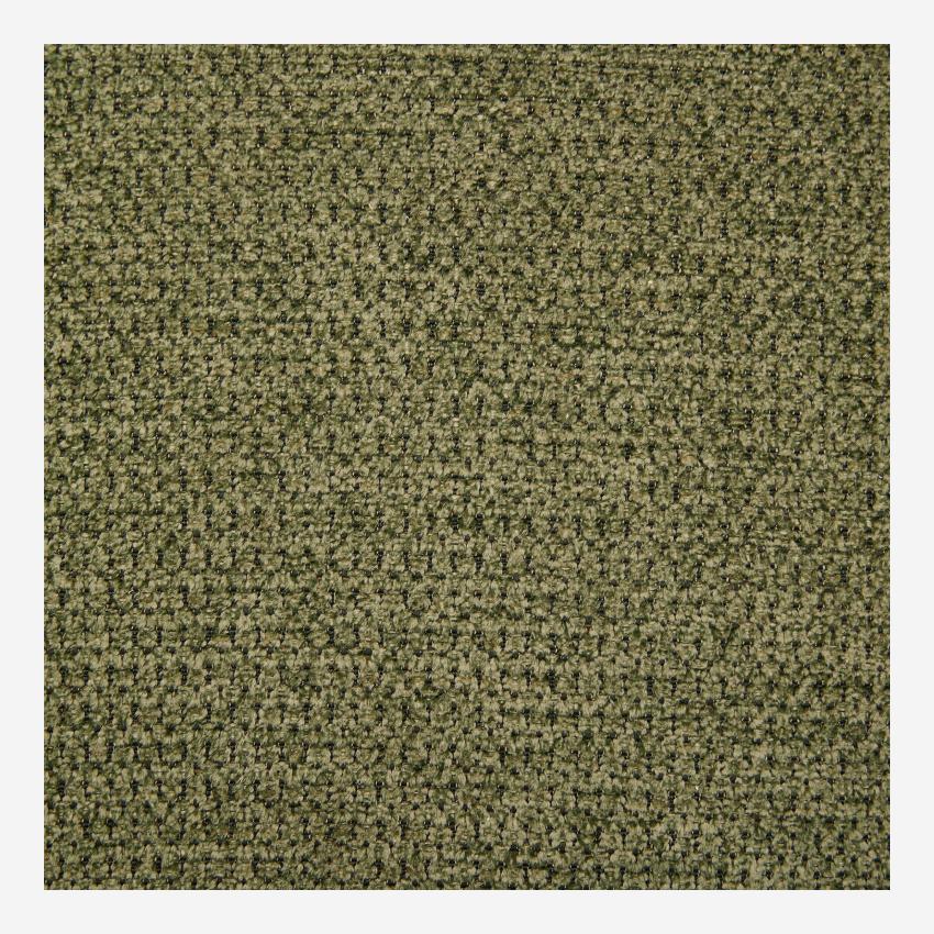 Fauteuil tripode en tissu chenille - Vert olive