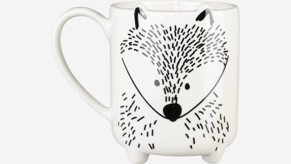 Mug en porcelaine - Motif renard