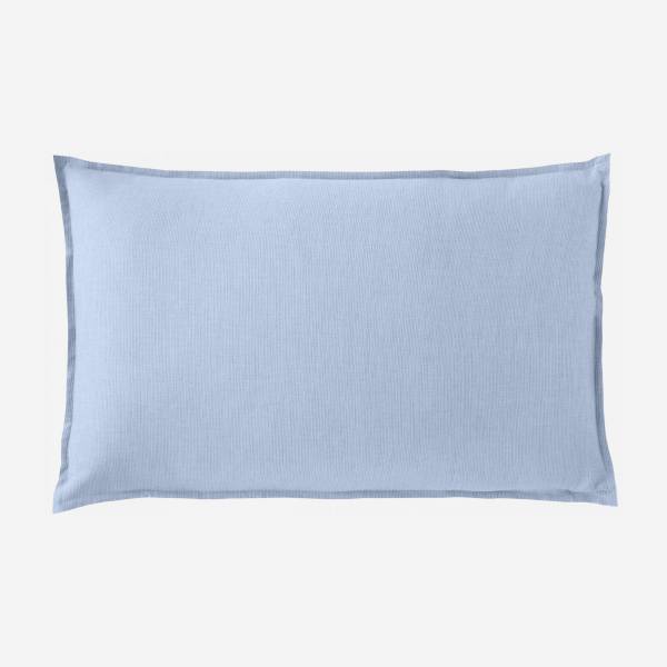 Taie d'oreiller en coton - 50 x 80 cm - Bleu clair