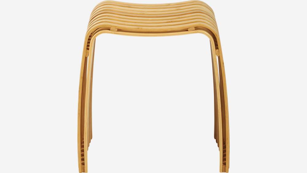 Tabouret en bambou - Naturel