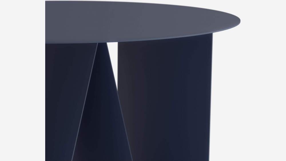 Table d’appoint en métal – Bleu nuit - Design by Marie Matsuura