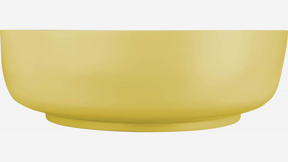 Bol en bambou - 30 cm - Jaune