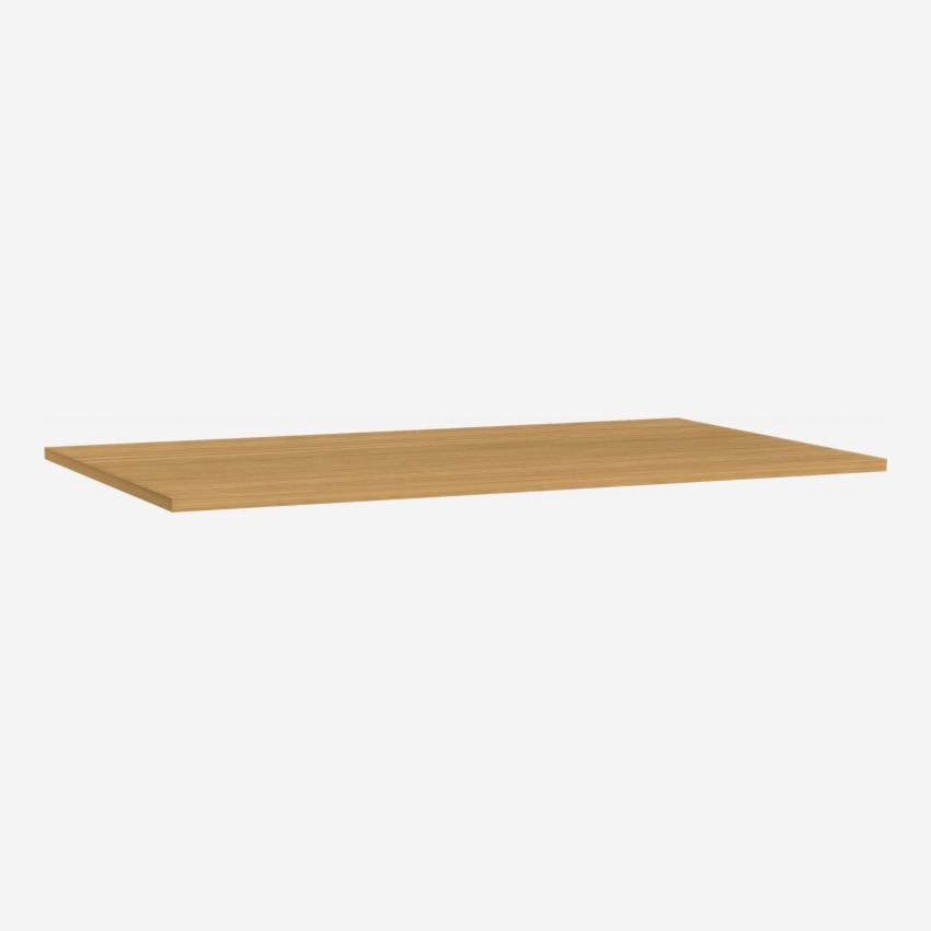 Plateau pour bureau en bois - 160 cm - Naturel